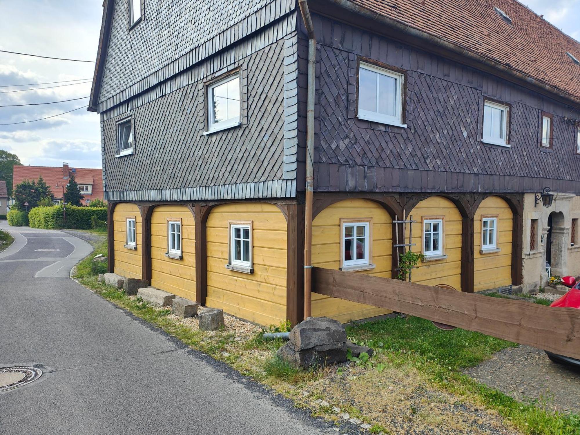 Ferienwohnung Zittauer Gebirge Вальтерсдорф Екстер'єр фото